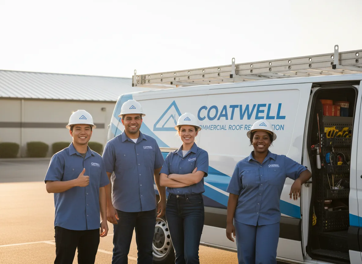 Commercial roof coating company in Campus, IL